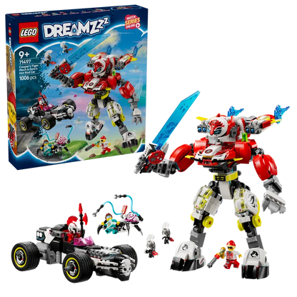 LEGO Cooper's Tiger Mech and Zero's HotRod 71497 Dreamzzz