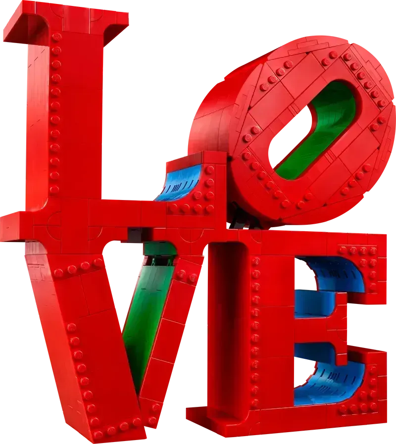 LEGO LOVE Sign 31214 Art