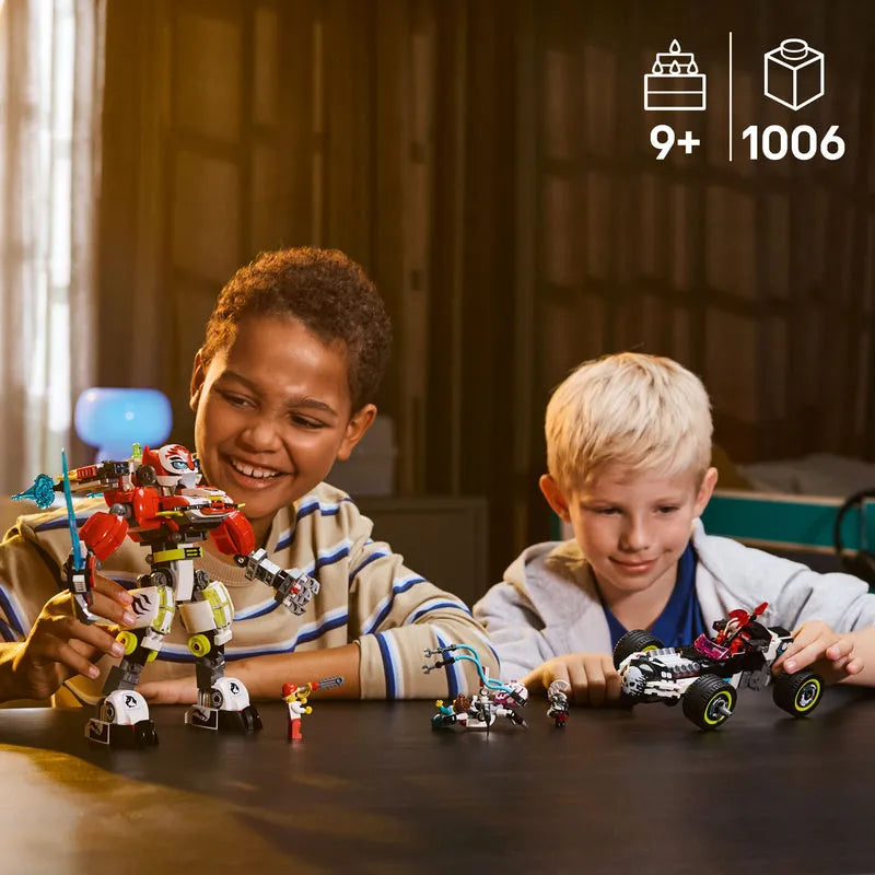 LEGO Cooper's Tiger Mech and Zero's HotRod 71497 Dreamzzz