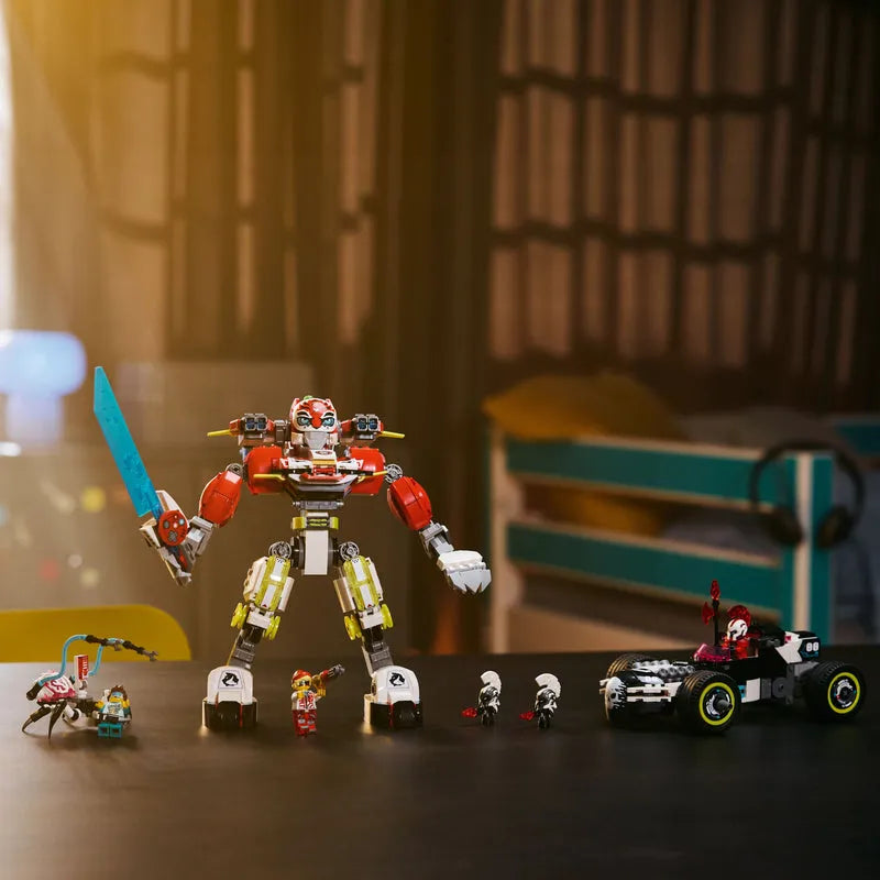 LEGO Cooper's Tiger Mech and Zero's HotRod 71497 Dreamzzz