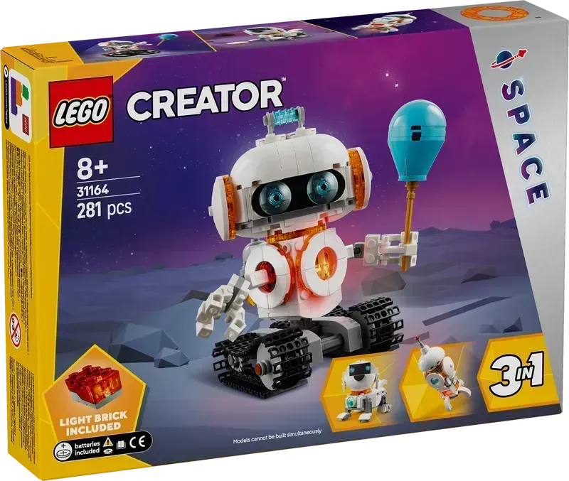 LEGO Weltraumroboter 31164 Creator 3 in 1