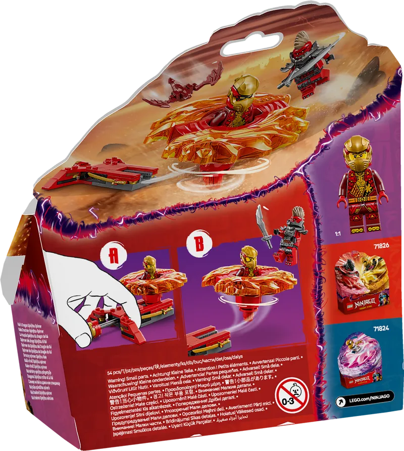 LEGO Kai's Spinjitzu's Dragon Spinner 71823 Ninjago