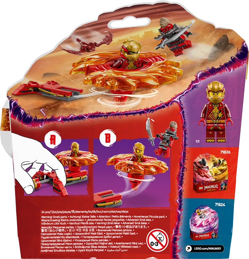 LEGO Kai's Spinjitzu's Dragon Spinner 71823 Ninjago
