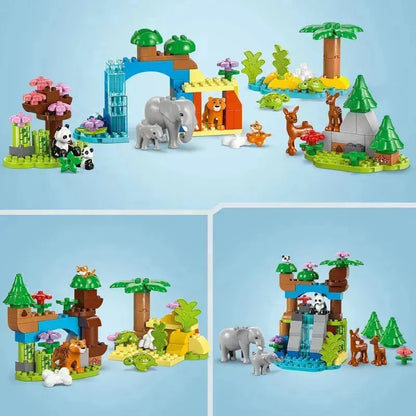 LEGO 3in1 Wild Animal Families 10446 DUPLO @ 2TTOYS | Official LEGO shop😊🥰 LEGO €. 67.99