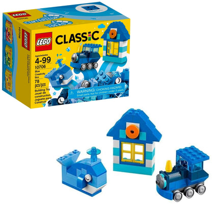 LEGO Blauwe creatieve doos, 78 losse LEGO stenen 10706 Classic LEGO CLASSIC @ 2TTOYS LEGO €. 4.48