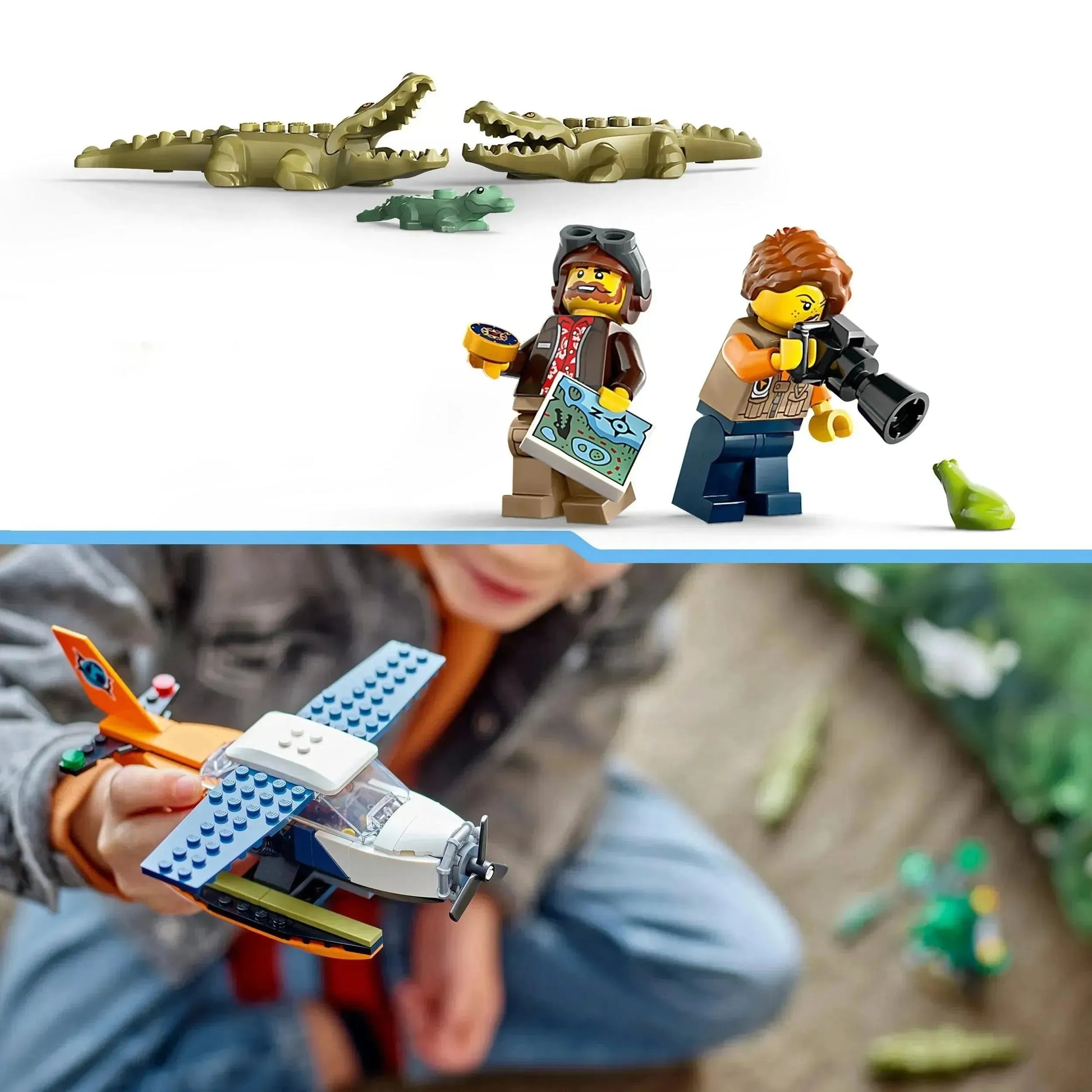 LEGO Jungleonderzoekers: watervliegtuig 60425 City LEGO CITY @ 2TTOYS | Official LEGO shop😊🥰 2TTOYS €. 19.48
