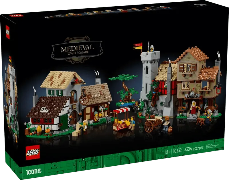 LEGO Middeleeuws stadsplein 10332 Icons LEGO ICONS @ 2TTOYS LEGO €. 229.99