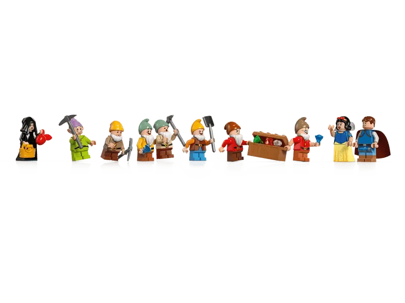 LEGO Snow White and the Seven Dwarfs' Cottage 43242 Disney LEGO DISNEY @ 2TTOYS | Official LEGO shop😊🥰 LEGO €. 219.99