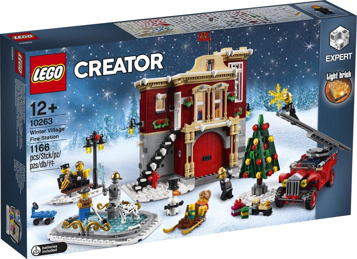 LEGO Winter dorp kerst Brandweer 10263 Icons (USED) LEGO CREATORT EXPERT @ 2TTOYS LEGO €. 999.99