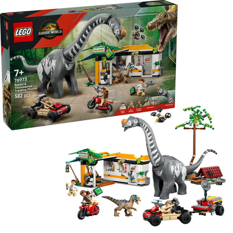 LEGO Raptor Off-Road Escape 76972 Jurassic World