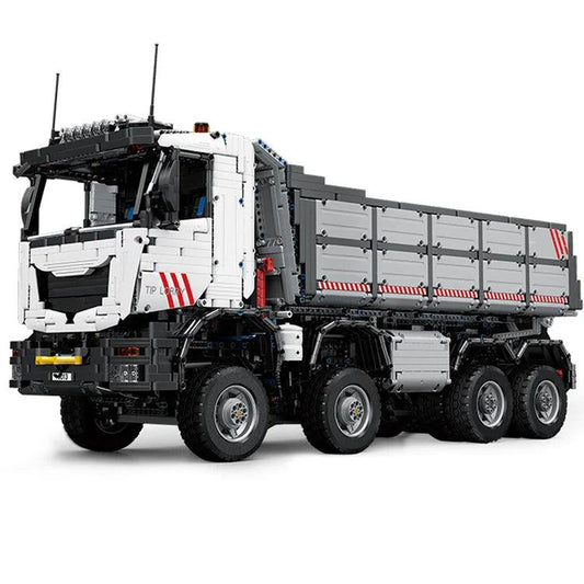 Op afstand bestuurbare kiepende zand truck vrachtwagen 5767 delig (lijkend op MAN 8X4) BLOCKZONE @ 2TTOYS BLOCKZONE €. 559.99