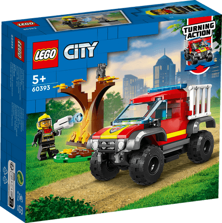 LEGO 4x4 brandweerwagen redding 60393 City LEGO CITY @ 2TTOYS LEGO €. 8.48