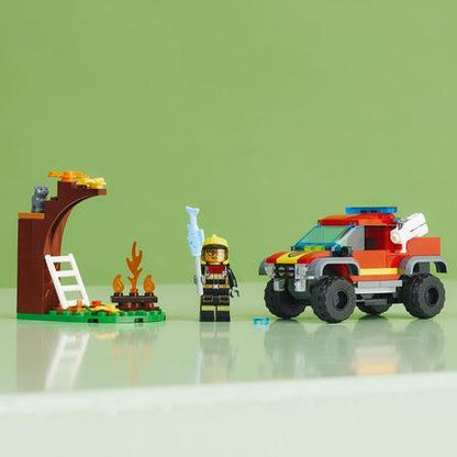 LEGO 4x4 brandweerwagen redding 60393 City LEGO CITY @ 2TTOYS LEGO €. 8.48