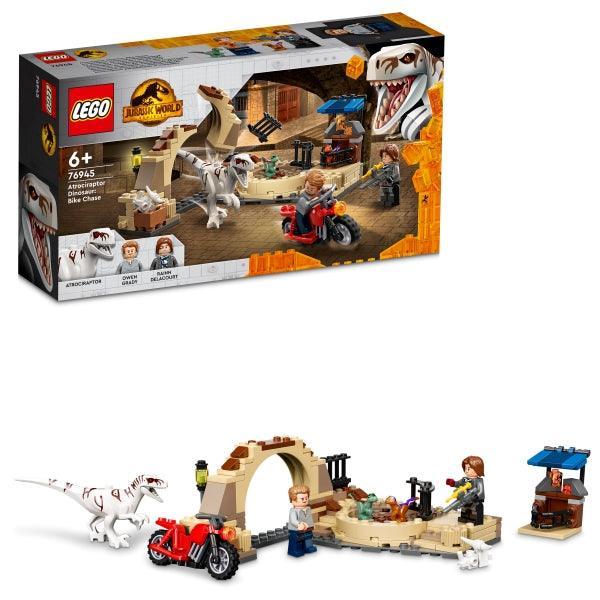 LEGO Atrociraptor dinosaurus motorachtervolging 76945 Jurassic World LEGO JURASSIC WORLD @ 2TTOYS LEGO €. 15.99