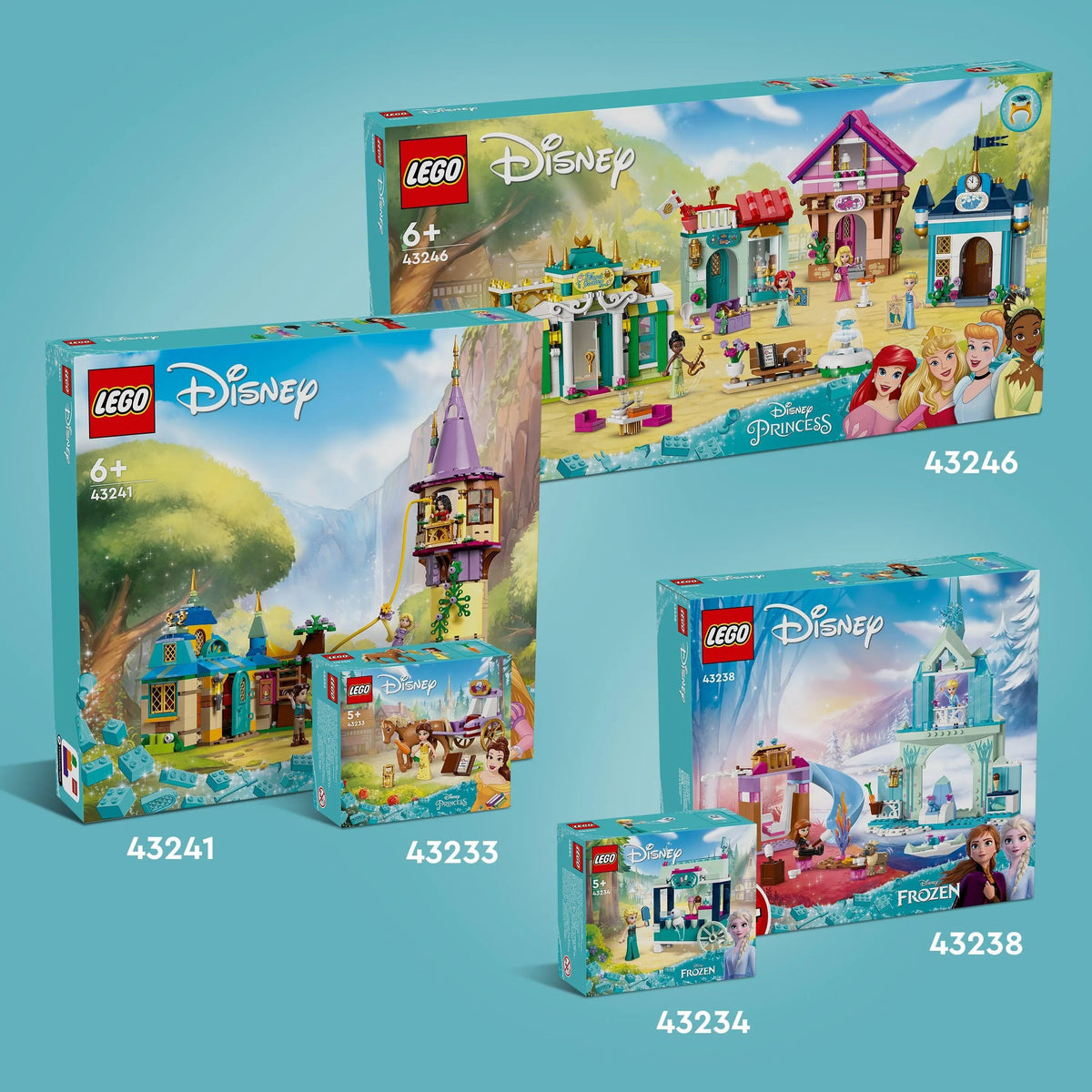 LEGO Belle's Storytime Horse Carriage 43233 Disney LEGO DISNEY @ 2TTOYS | Official LEGO shop😊🥰 LEGO €. 15.99