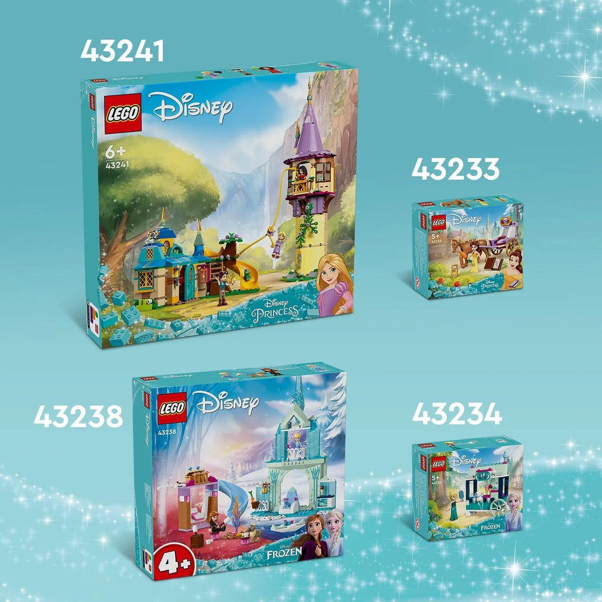 LEGO Belle's Storytime Horse Carriage 43233 Disney LEGO DISNEY @ 2TTOYS | Official LEGO shop😊🥰 LEGO €. 15.99