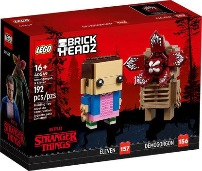 LEGO Demogorgon & Eleven 40549 BrickHeadz LEGO BRICKHEADZ @ 2TTOYS | Official LEGO shop😊🥰 LEGO €. 39.99