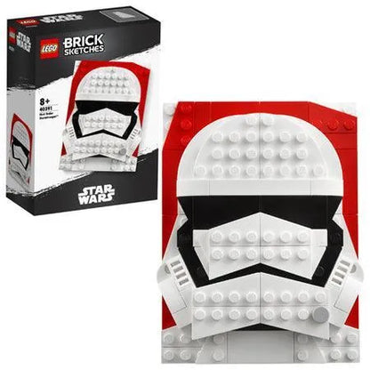 LEGO First Order Stormtrooper Kunst 40391 Bricksketches LEGO BRICKSSKETCHES @ 2TTOYS | Official LEGO shop😊🥰 LEGO €. 12.99