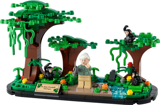 LEGO Jane Goodall Tribute set 40530 Icons LEGO CREATOR @ 2TTOYS | Official LEGO shop😊🥰 LEGO €. 22.99