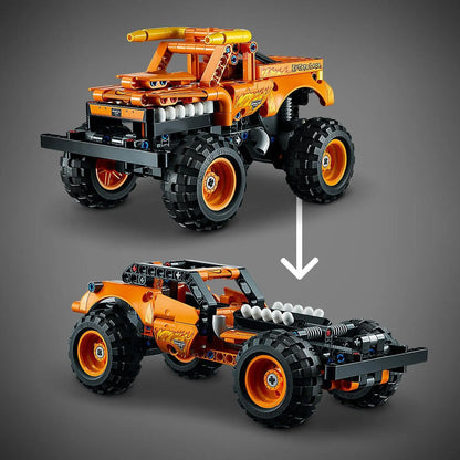 LEGO Monster Jam Truck El Toro Loco Orange 42135 Technic LEGO TECHNIC @ 2TTOYS | Official LEGO shop😊🥰 LEGO €. 16.99