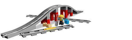 LEGO Rails en brug voor de Duplo trein 10872 DUPLO LEGO DUPLO @ 2TTOYS LEGO €. 20.98