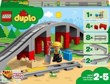 LEGO Rails en brug voor de Duplo trein 10872 DUPLO LEGO DUPLO @ 2TTOYS LEGO €. 20.98