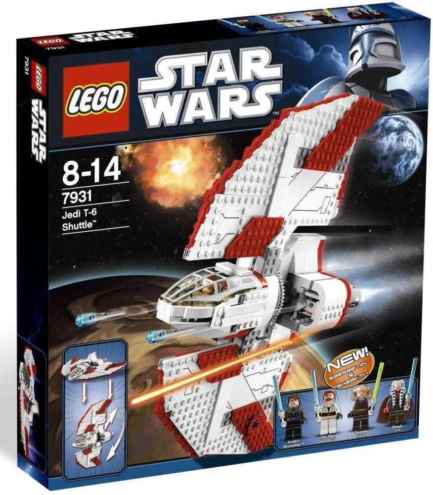 LEGO T-6 Jedi Shuttle 7931 Star Wars - The Clone Wars LEGO Star Wars - The Clone Wars @ 2TTOYS | Official LEGO shop😊🥰 LEGO €. 59.99
