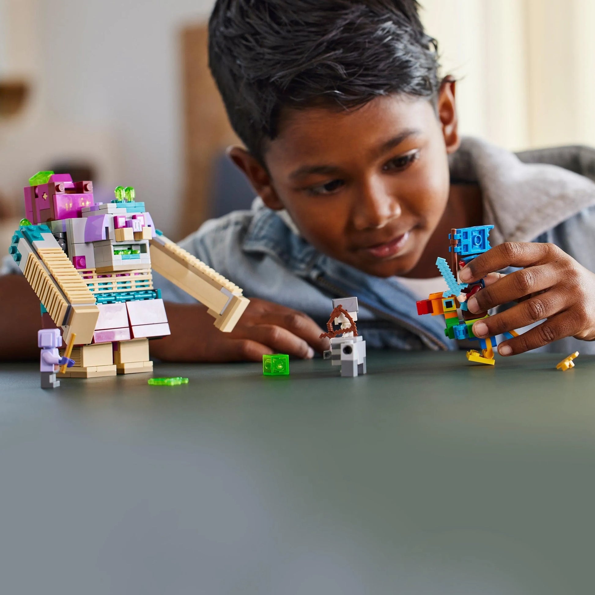 LEGO The Devourer Showdown 21257 Minecraft LEGO MINECRAFT @ 2TTOYS | Official LEGO shop😊🥰 LEGO €. 44.99