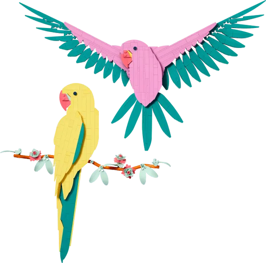 LEGO The Fauna Collection - Macaw Parrots 31211 Art LEGO ART @ 2TTOYS LEGO €. 41.99