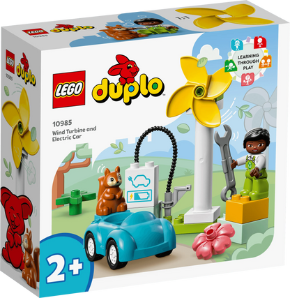 LEGO Wind Turbine and Electric Car 10985 DUPLO @ 2TTOYS | Official LEGO shop😊🥰 LEGO €. 9.99