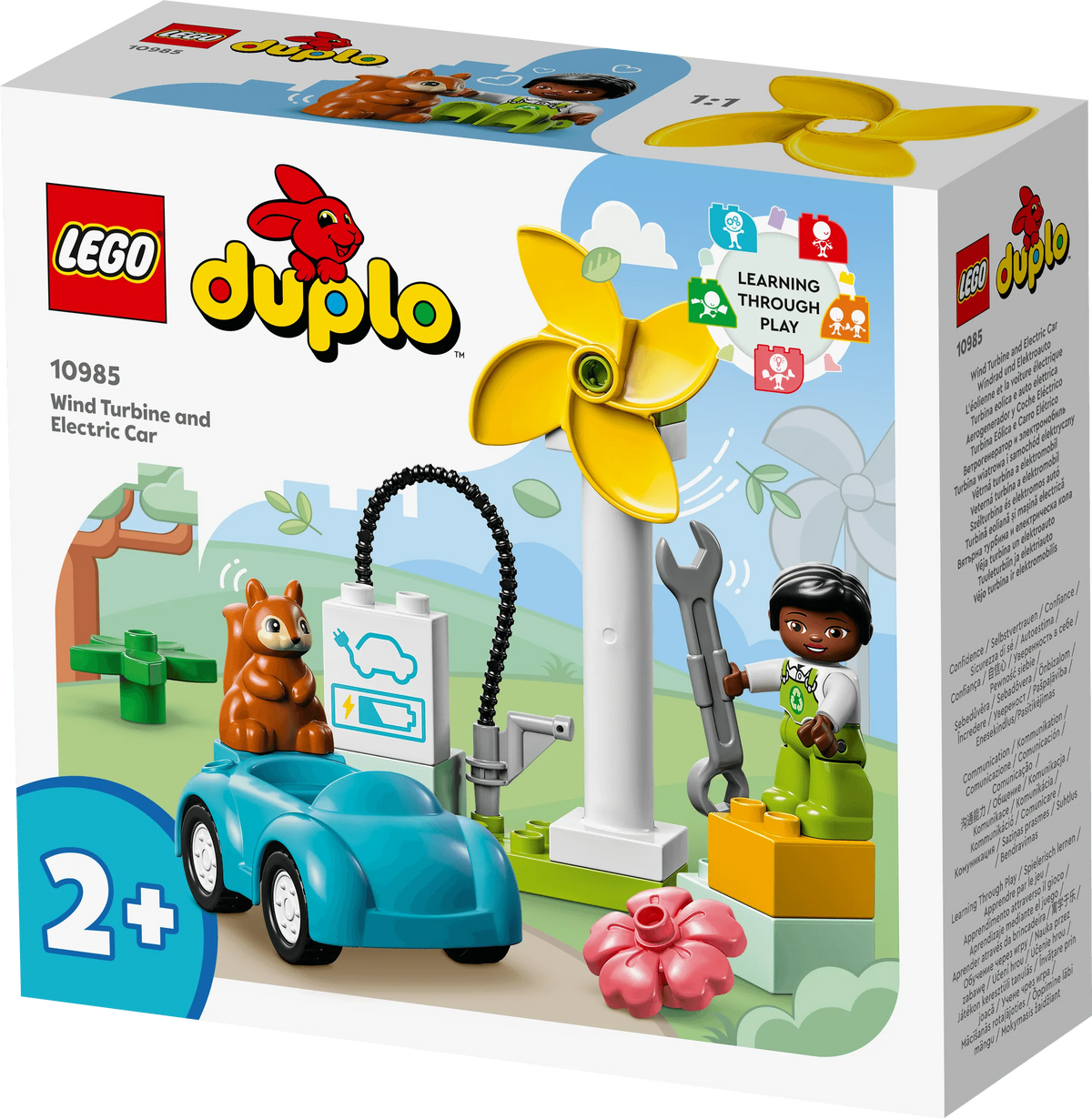 LEGO Wind Turbine and Electric Car 10985 DUPLO @ 2TTOYS | Official LEGO shop😊🥰 LEGO €. 9.99